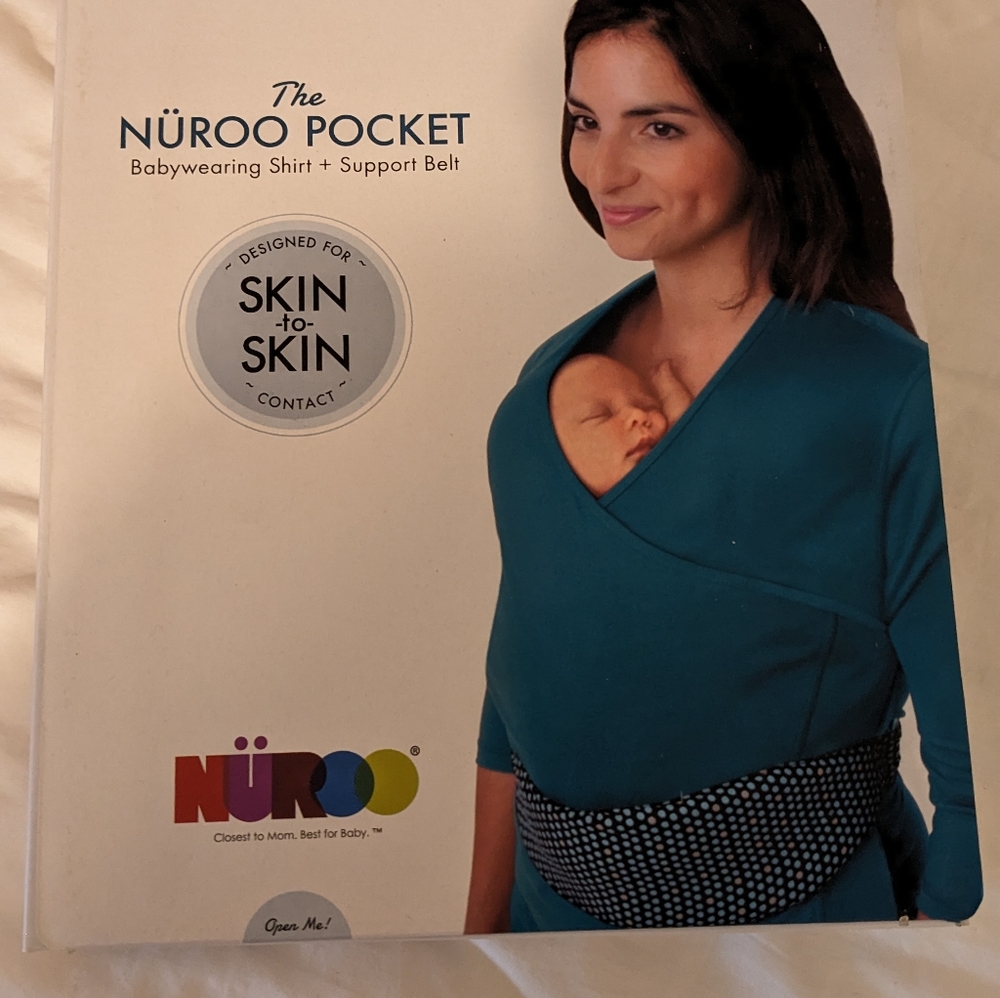 Nuroo Pocket Baby wearing Shirt and Support Belt